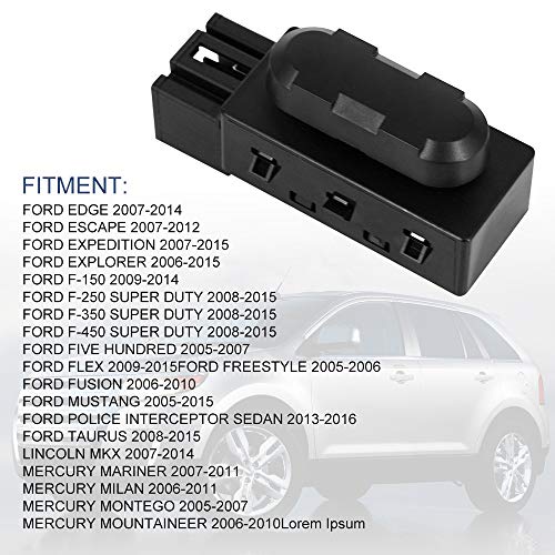 image for CULMKARI 6-Way Power Seat Switch Left Driver Side Fits for F150 F250 5