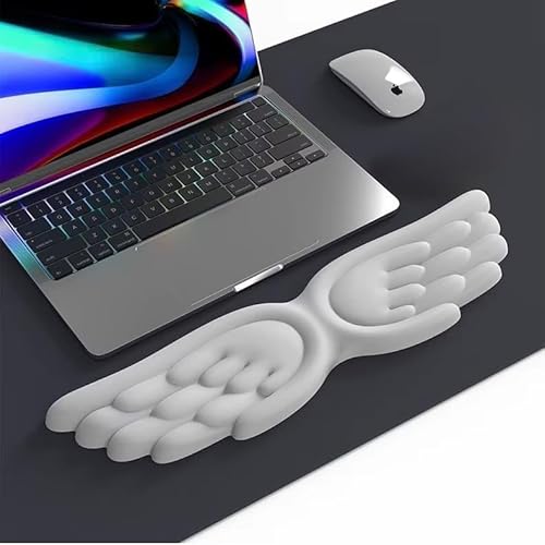 Apoio de Pulso Ergonômico para Teclado Asas de Anjo