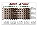 Dobro G Tuning Resonator Guitar Fretboard Note & Rolls Chart - Beginners & Intermediate Instructional Easy Poster Chords 11x17 | A New Song Music
