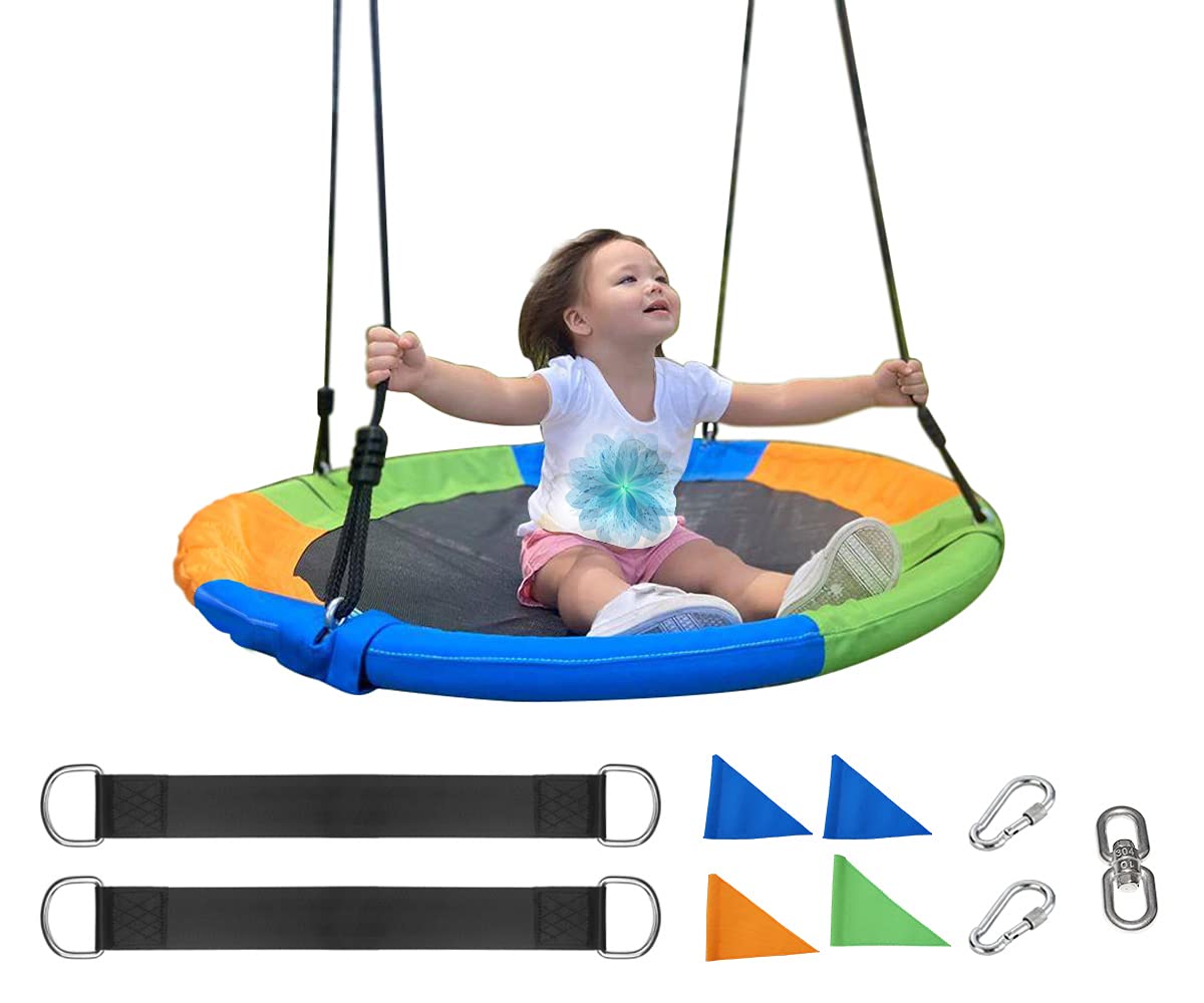 Buy Tree Swings for Kids,Flying Saucer Swing with 360 Degree Rotate 40