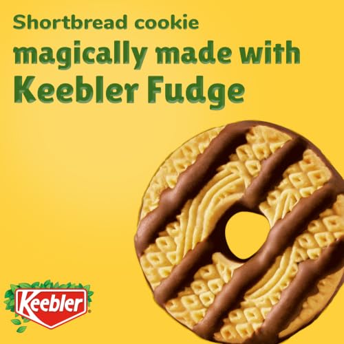 Image of Keebler Fudge Stripes Original Cookies Family Size, 17.3 Ounce (Pack of 12)
