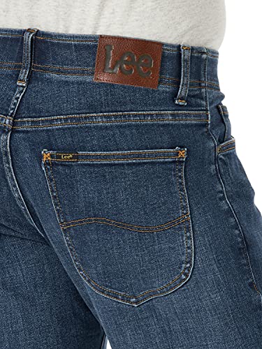 Image of Lee Men's Straight Fit Cotton Jeans