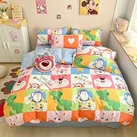 Amazon｜布団カバー 掛け布団カバーミッキーマウス 綿100% 3点