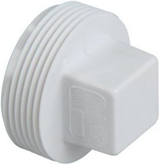 Northeastern 2" MPT PVC DWV Cleanout Sanitary Plug