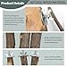 CZWESTC 8PCS Natural Wood Bird Perches for Cage, Wooden Parrot Perch Stand,...