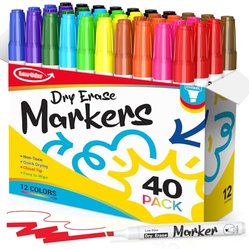 Feutres tableau blanc sans odeur KERIFI pour écrire proprement sans maux de tête