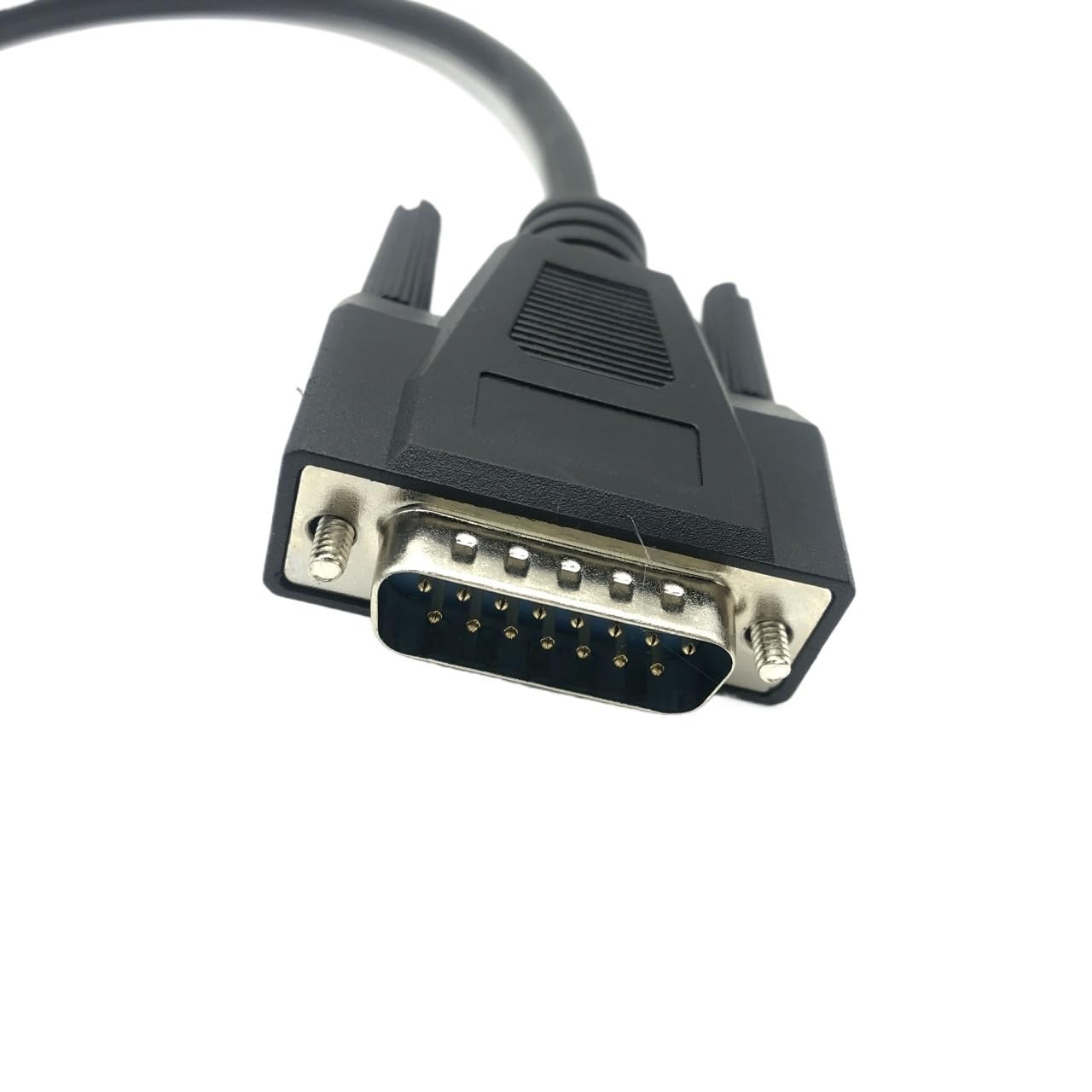 Kabel DB15 dwa rzędy drutu, całkowicie miedziany drut z ekranowanym miernikiem nożnym, DB15 przedłużacz męski na żeński (7 m)