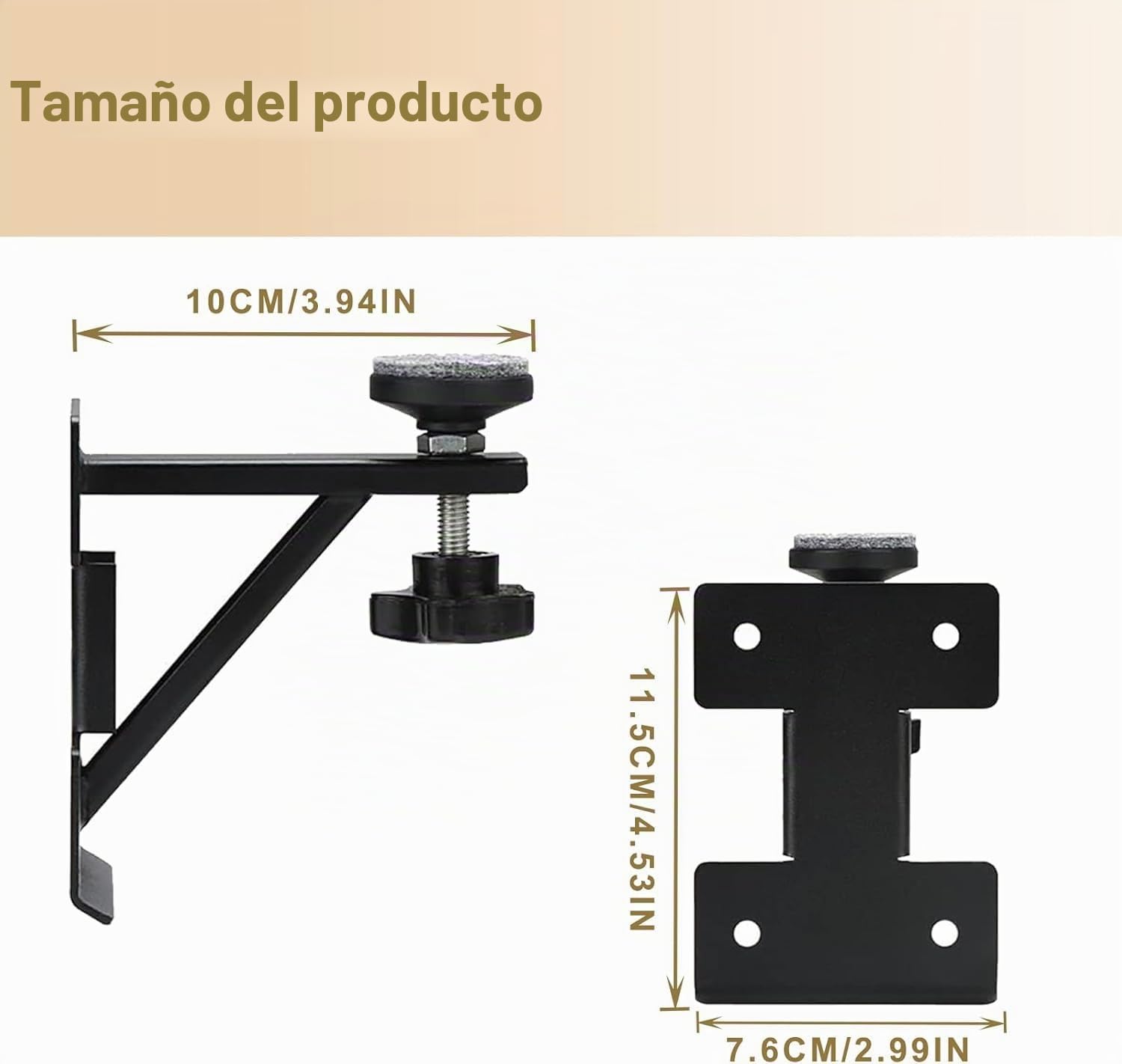 Soportes Para Fregadero Bajo Montaje, 4 Piezas Soportes Para Fregadero Bajo Encimera De Acero Inoxidable, Ajustable Pies De Cocina Para Fregadero De Cocina Y Baño