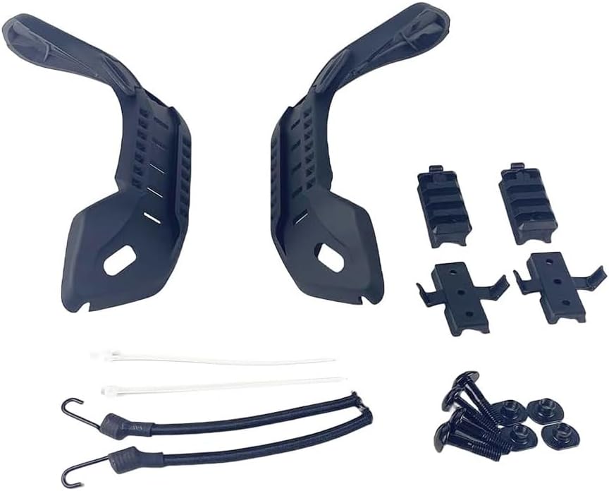 Airsoft Paintball Military Side Rail Set Guide Accessories for MICH PASGT Helmet Multi Color