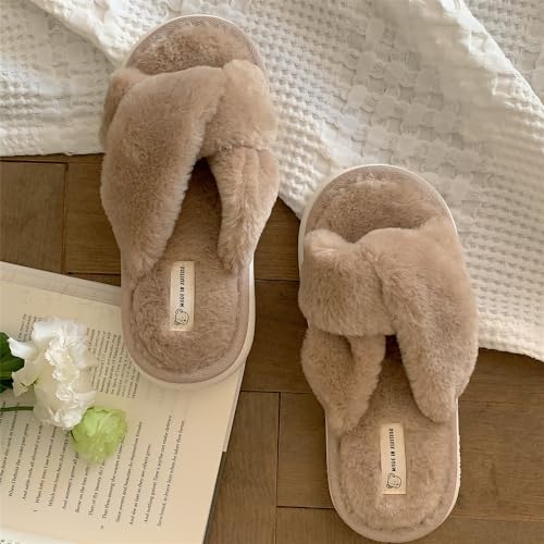 Open Toe Slippers for Women Fluffy Slippers Coquette Slippers Cute Slippers Coquette Aesthetic2