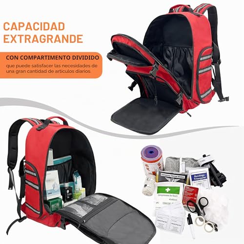 Mochila de primeros auxilios para camping y rutas de senderismo con niños 2