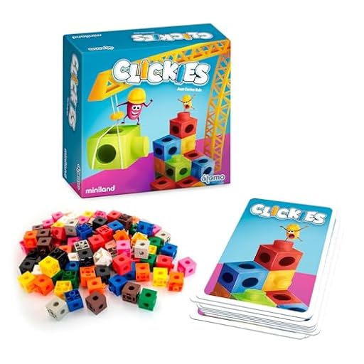 Miniland Juego de Mesa Educativo para Niños +6 Años, Desafíos con Cartas y Policubos, Creatividad, Velocidad y Diversión en Familia | Clickies | Ya disponible en tu tienda friki favorita! En mundofriki.es! Miniland Juego de Mesa Educativo para Niños +6 Años, Desafíos con Cartas y Policubos, Creatividad, Velocidad y Diversión en Familia | Clickies | Ya disponible en tu tienda friki favorita! En mundofriki.es!