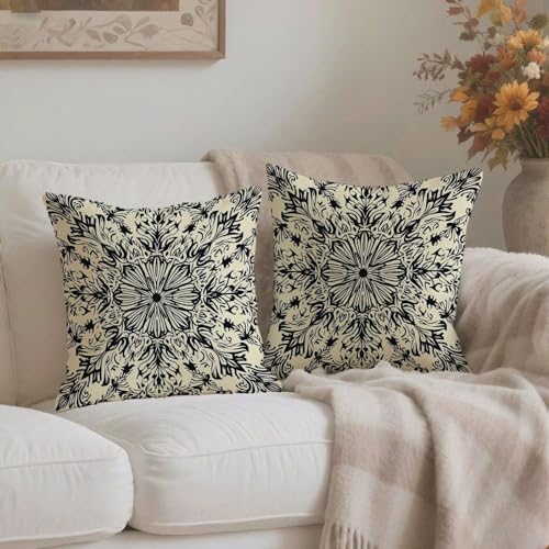 Housse coussin 60x60cm anti-tache imperméable pour protéger le canapé - 4