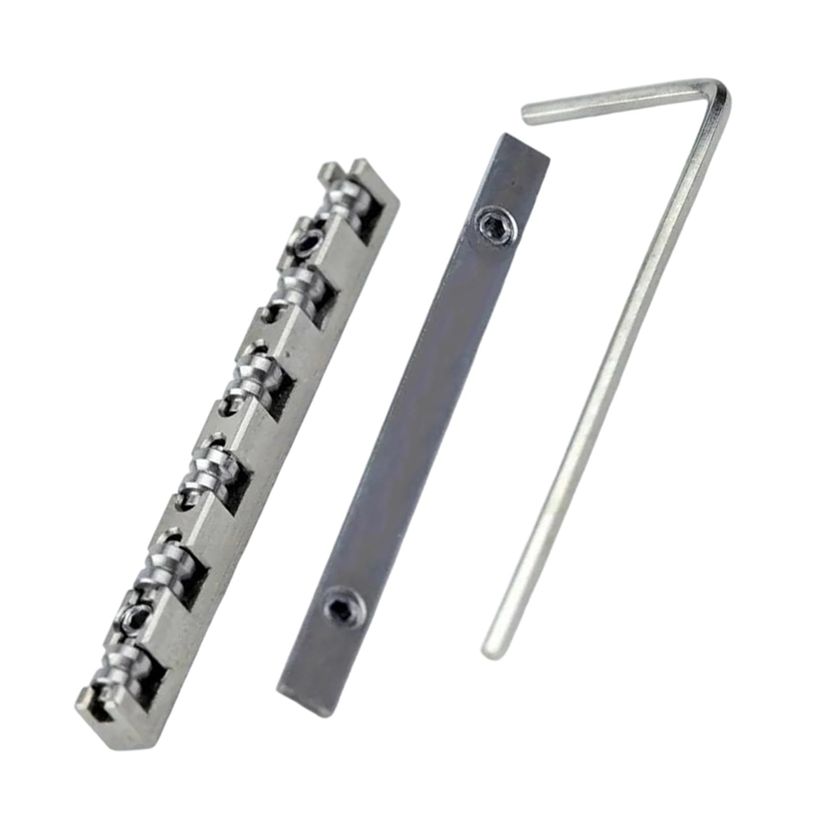 Capotasto Per Chitarra A 6 Corde Regolabile In Lega Di Titanio Da 42 Mm/43 Mm Sostituzione Del Capotasto Per Chitarra | Capotasto per chitarra in lega di titanio regolabile in altezza, 42 mm e 43 mm (43 mm)