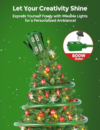 Springlift SDJ006 Musical Rotating Christmas Tree Stand Up To 9Ft 120 Lb Artificial Christmas Tree thumb #6
