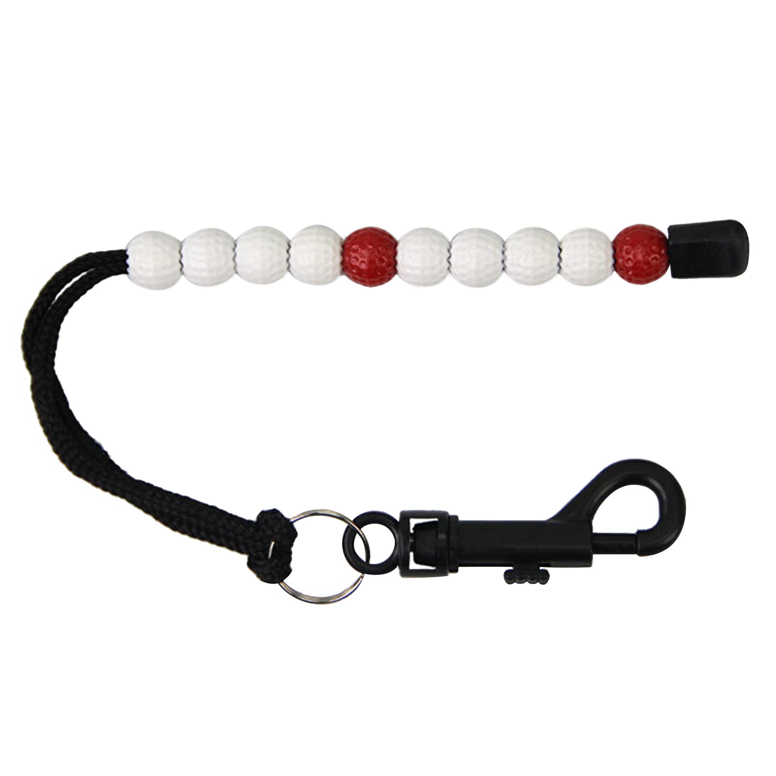 DGFJY Golf Counter Golf Counter Beads Golf Counter Score Accessory Golf Bead Counter Suitable for Golf Golfers Outdoor Golf Score Counter Golf Shot Counter Beads Bracelet Golf Bead Counter