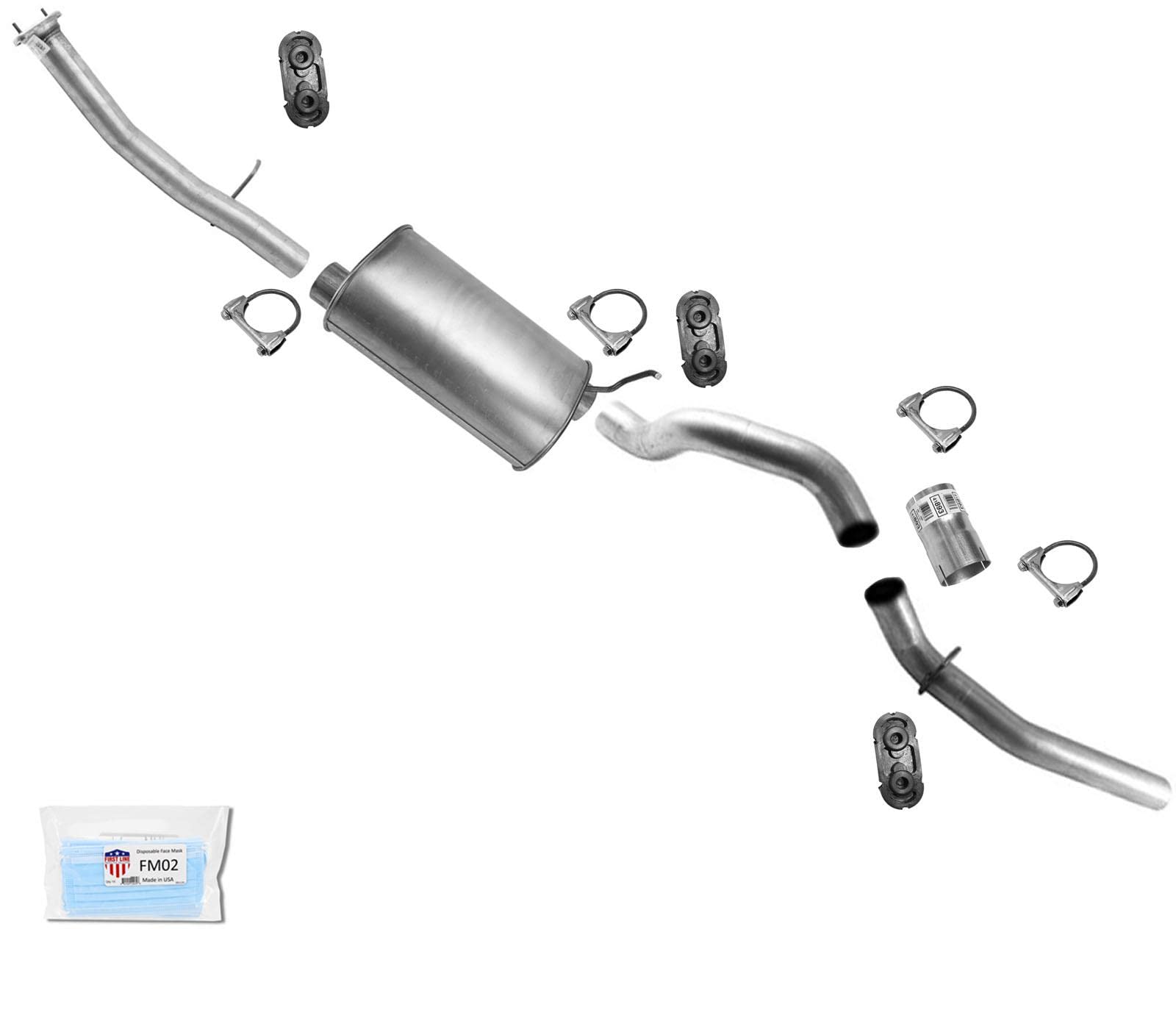 Walker Exhaust Quiet-Flow SS 21200 Auspuffschalldämpfer - View #4