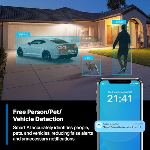 Tapo MagCam 2K+ Security Camera Wireless Outdoor, Battery Powered, C425 - image 7