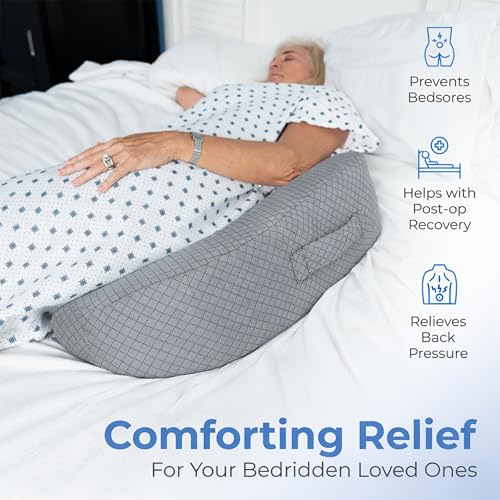 Coussin cale de positionnement escarres pour lit médicalisé à domicile