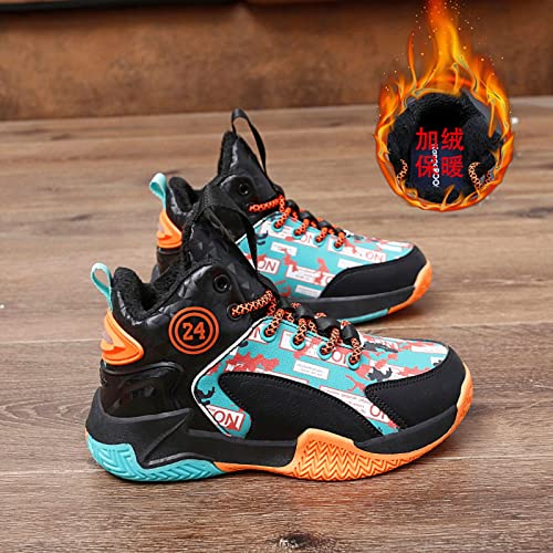 Fashionable Anti-Skid wear-Resistant Plush Sports Basketball Shoes2