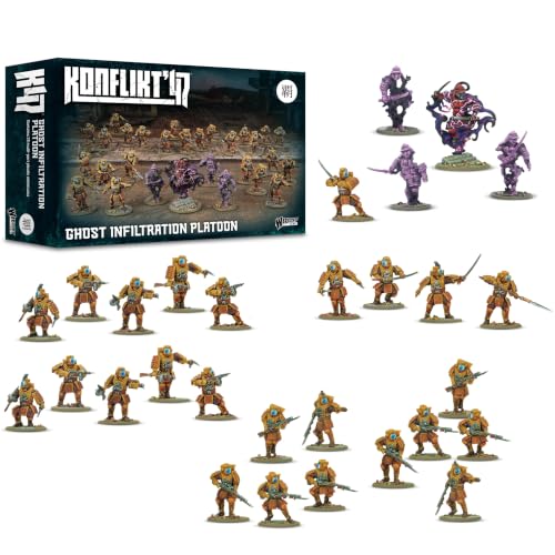 Konflikt 47 Ghost Infiltration Platoon - Plastic 28mm Scale Miniatures