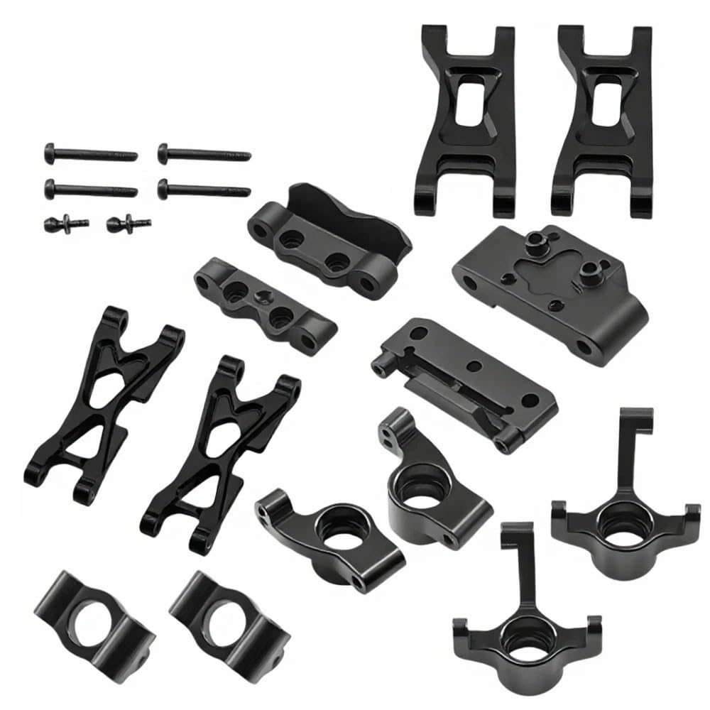 Achsschenkel C-Naben Aufhängungsarme Schott for BT-Upgrades Teile 1/24 Zubehör Rc Car(Rood)