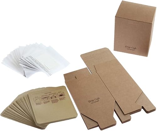 Miniatura 7 de 105pcs Desechables Colgantes Oído Bolsas de Café de Goteo Portátil Bolsas de Filtro de Café