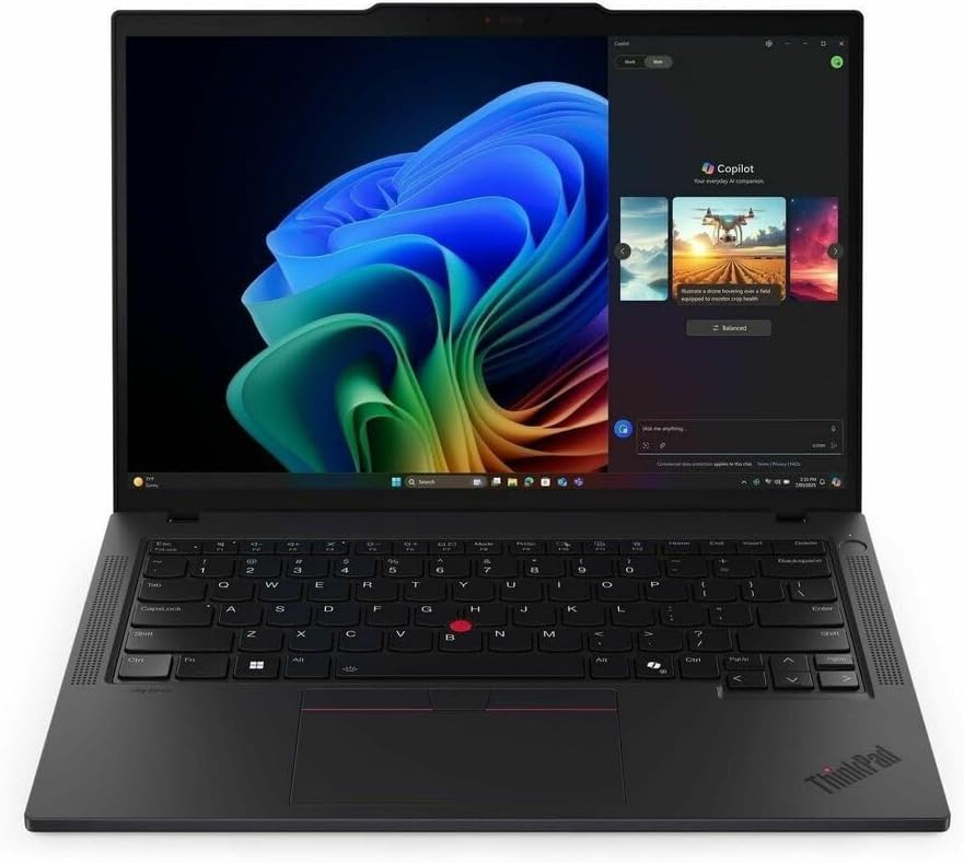 Lenovo ThinkPad T14 Gen 6 21QJ00CTUS 14" Touchscreen Copilot+ PC Notebook - WUXGA - AMD Ryzen AI 7 PRO 350-32 GB - 512 GB SSD - English Keyboard - Black