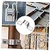 QUMIIRITY 10pcs Heavy Duty Pipe Holder Brackets Clamp Pipe Fixing Tools Accessories