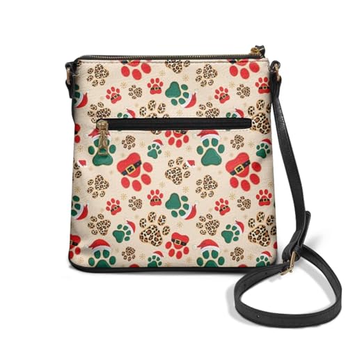 Image of Leather Purses for Women, Leather Hobo Bags for Women Travel Sling Purse Triple Zippered Pockets Shoulder Bag