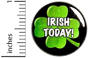 Adorable Irish Four-Leaf Clover Pin brings Luck & Irish Cheer
