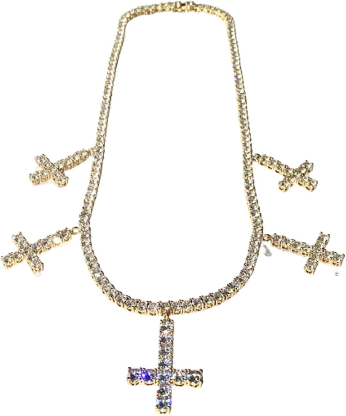 Cuban Link Chain Choker Necklace 
