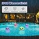 Solar Poolbeleuchtung Schwimmende - 7 RGB Farbwechsel LED Pool Licht | Jellyfish Solarlampe für Gartenpool, Teich und Außendekoration - Wasserdicht IP68 & Automatische Dämmerungserkennung (2 Stück)