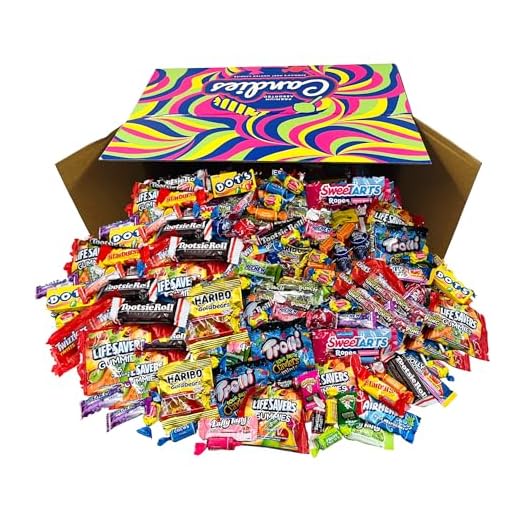 LA Signature Assorted Classic Candy - Huge PARTY MIX Bulk BOX! 11.25 lbs / 180 oz Classic Individually Wrapped Candies of All Time America's Most Favorite Assorted Candies over 430 pieces