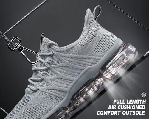 Image of Men's Air Running Shoes Non Slip Workout Casual Sport Shoes for Men Basketball Sneakers Fashion Tennis Sport Fitness Cross Trainers