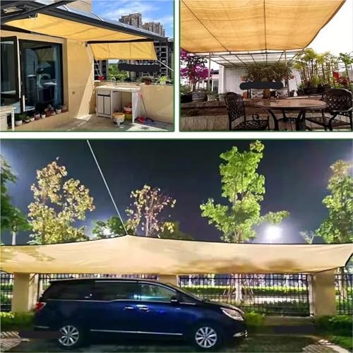 Red de sombreado exterior y malla protectora UV para plantas 7