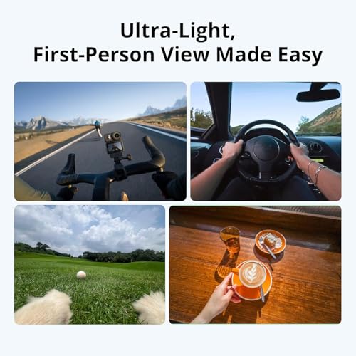 DJI OSMO Nano Mountain Off-Road Kit , Small 4K/60fps Vlogging Camera with a 1/1.3″ Sensor, 143° Wide FOV Video, 200-Min  - Additional View