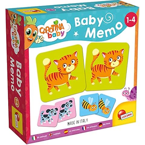 Liscianigiochi - Juego de memoria con animales para niños pequeños Cover