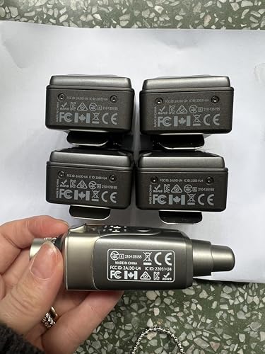 Image of Xvive U4R4 Wireless in-Ear Monitor System Professional IEM System,1 Transmitter and 4 Beltpack Receiver for Studio, Band Rehearsal,Live Performance