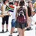 25 Pack South Africa Handheld Small Flag,Mini South Africans Hand Held Miniature Stick Decor