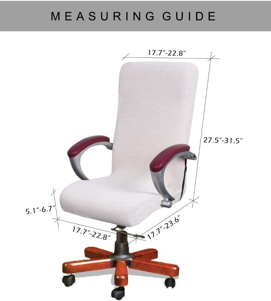 Exclusive Discount 80% Offer WOMACO Waterproof Office Chair Cover, Jacquard Computer Office Chair Covers Water-Repellent Universal Boss Chair Covers Modern Simplism Style High Back Chair Slipcover (Dark Gray, Large) Best Deal 🛒 WOMACO Waterproof Office Chair Cover, Jacquard Computer Office Chair Covers Water-Repellent Universal Boss Chair Covers Modern Simplism Style High Back Chair Slipcover (Dark Gray, Large)