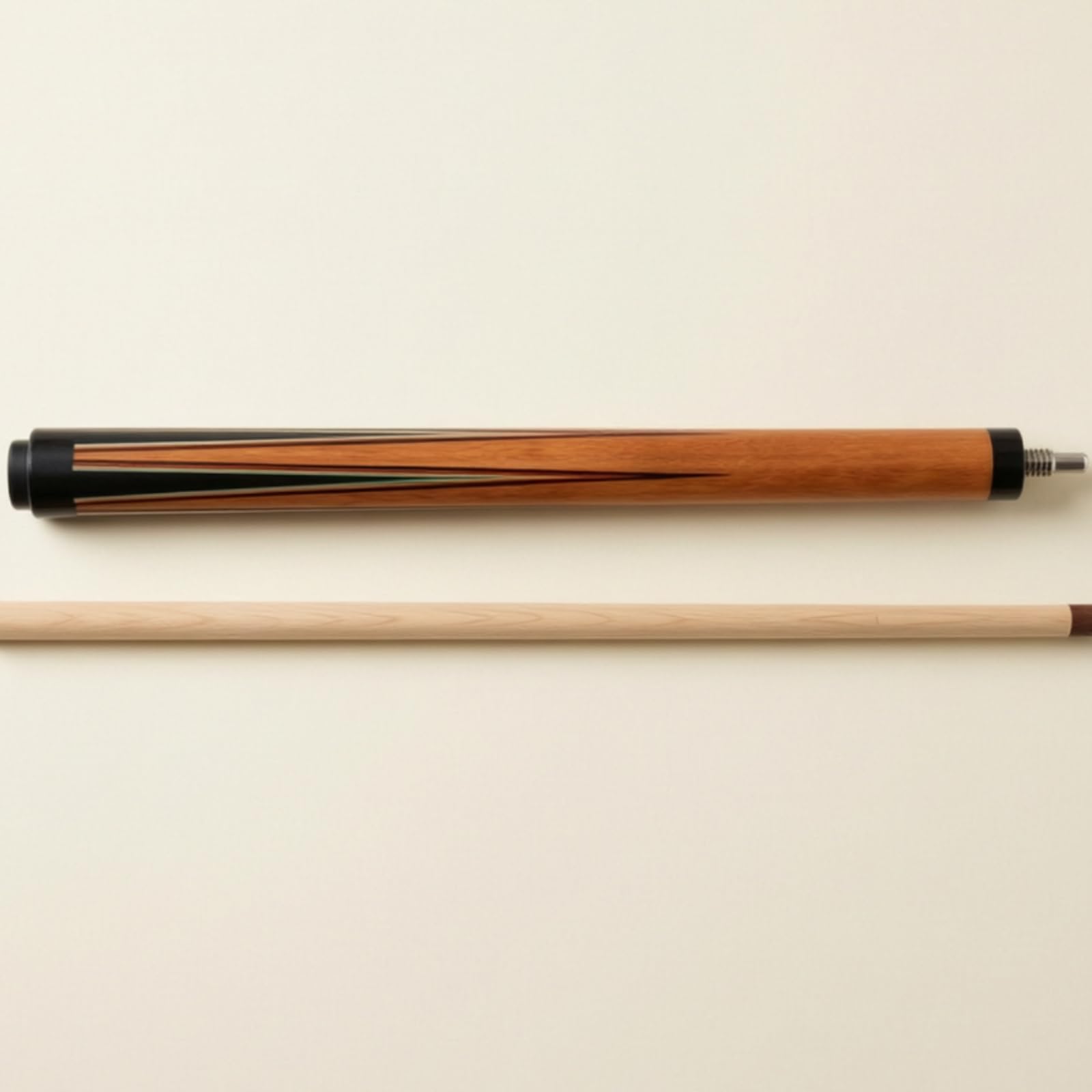 da Biliardo in Legno d'Acero con Struttura Divisa in Due Pezzi E Finitura Chiaro Adatta per Gioco Professionale E tra Amici