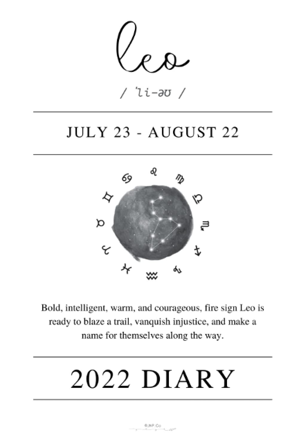 Buy 2022 Diary for Leo Includes New & Full Moon Dates + Commercial