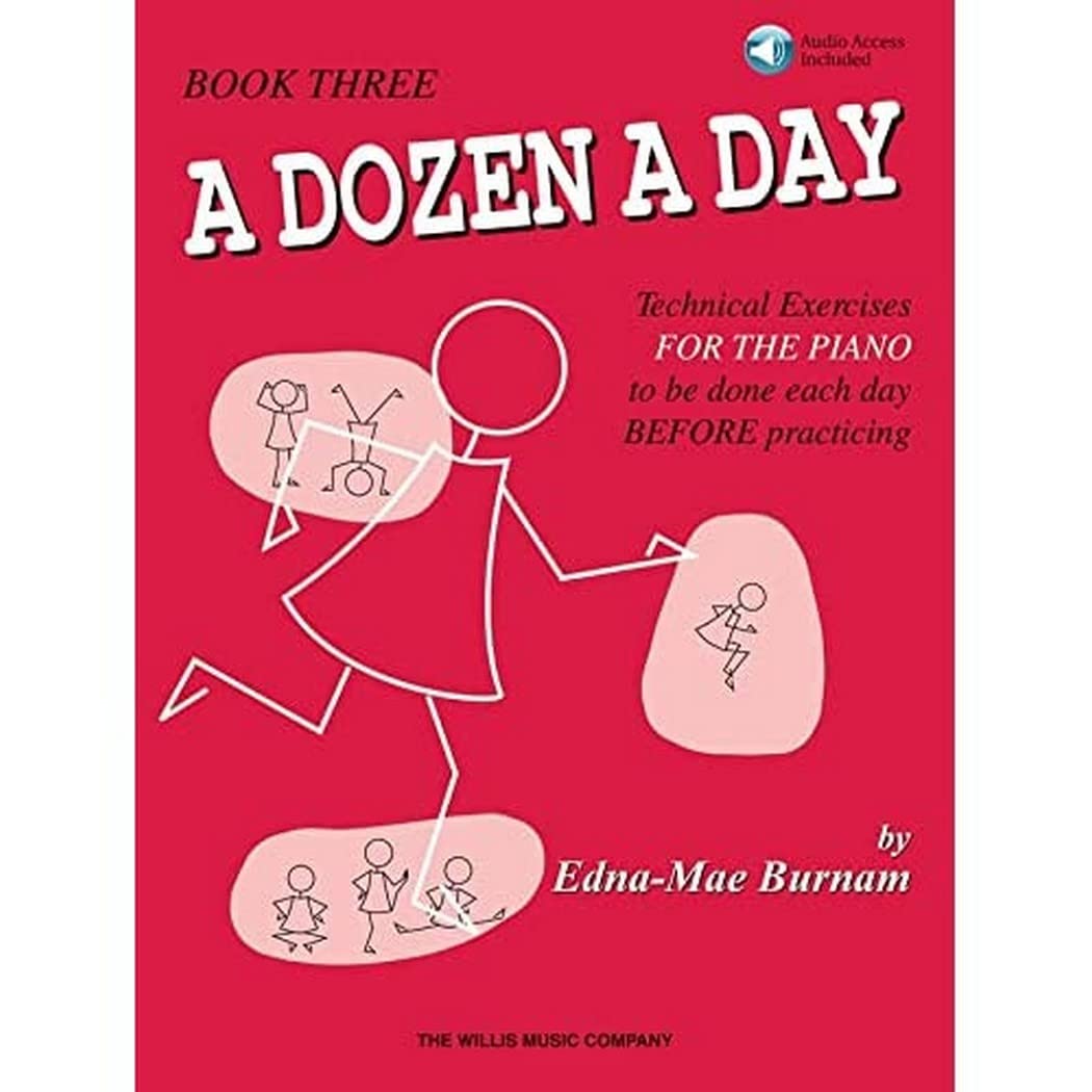 A Dozen a Day - Book 3 with CD