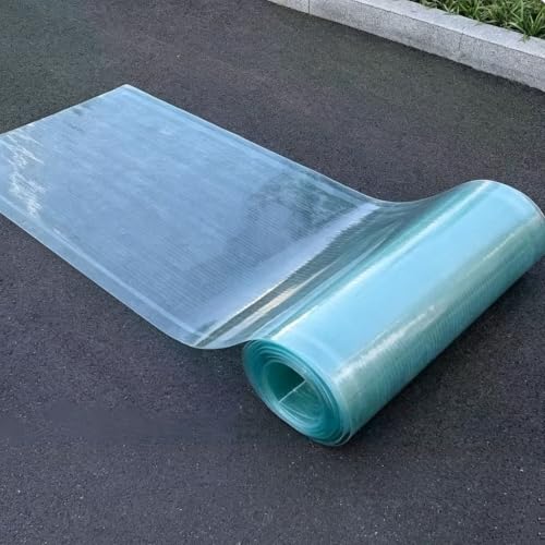 Panel de cubierta transparente de fibra de vidrio impermeable 1.5x10m para invernadero
