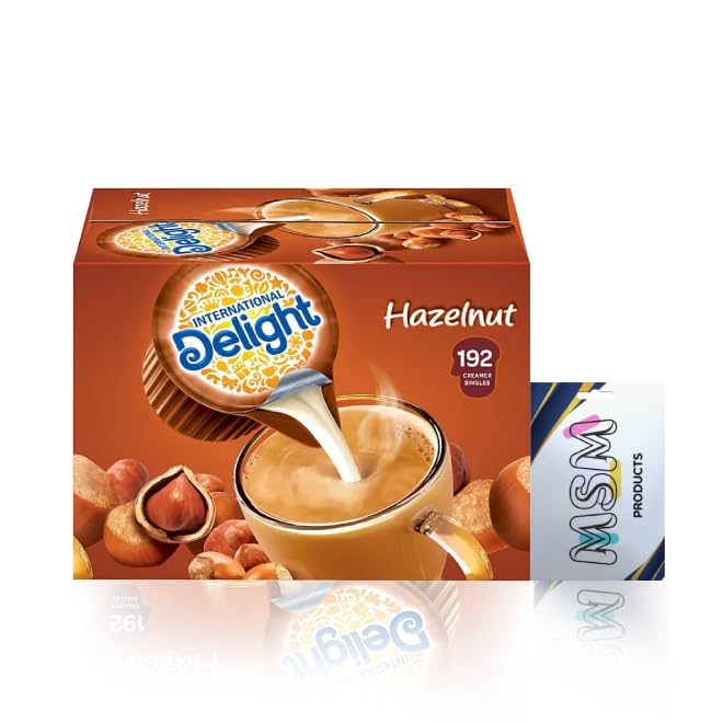 Hazelnut Liquid Coffee Creamer SingleServe Cup