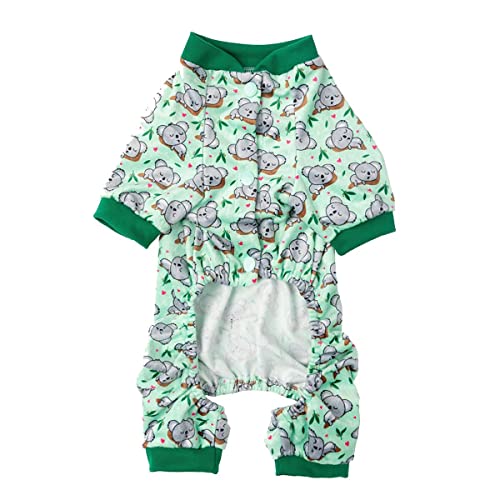 Pijama para perro FuzzYard Dreamtime Koalas verde menta miniatura 2