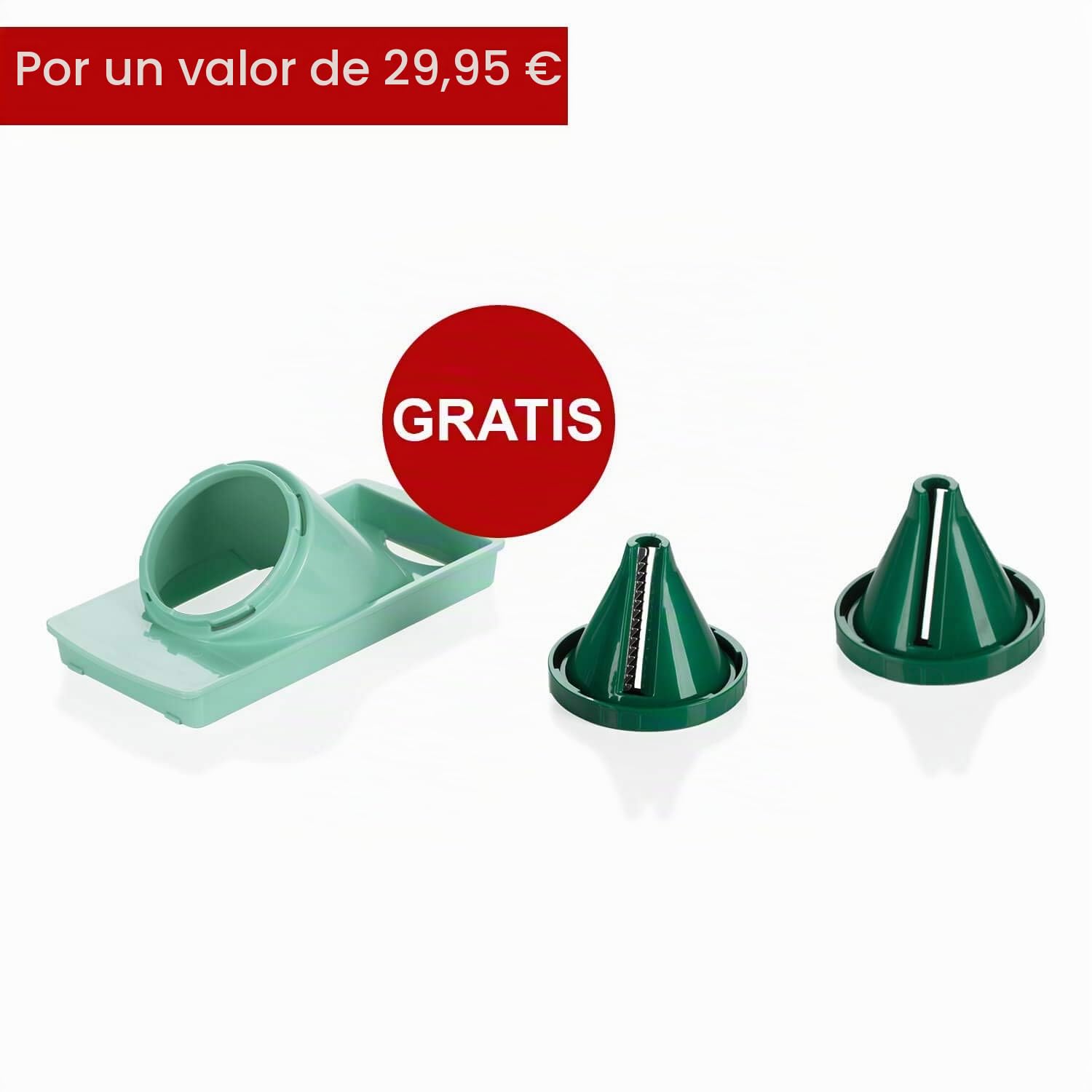 Genius - Juego de Accesorios de Cocina para Cortar Alimentos Nicer Dicer Fusion Julietti, 16 Piezas, Incluido unrebanador.