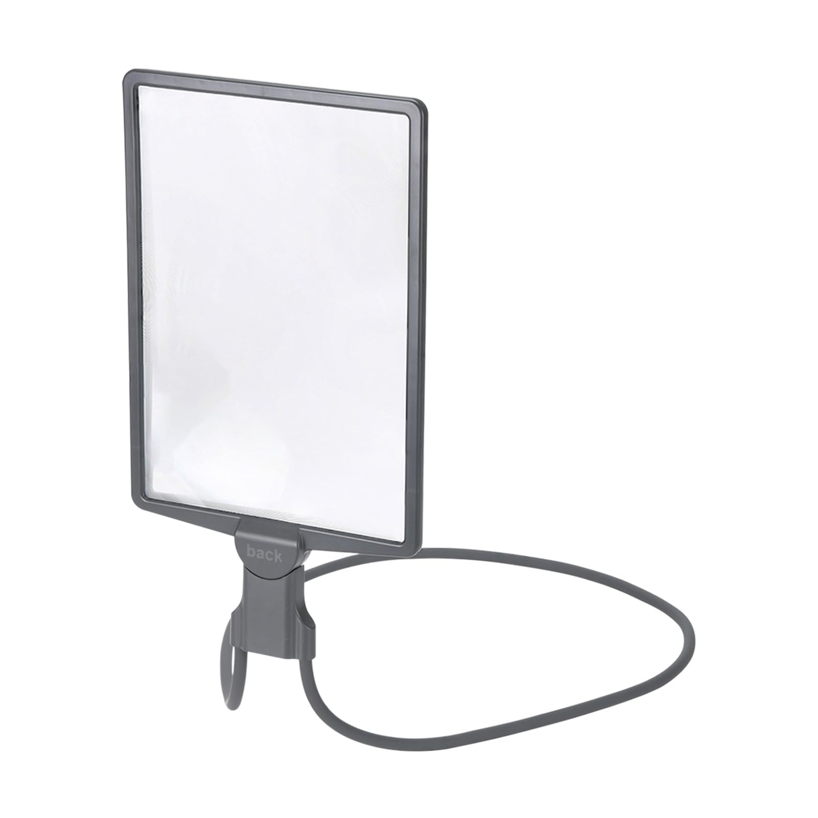 Flexible View Magnifier Handheld Neck Use for Reading Crafting and Observation Highly Definition Optically Comfort Design Flexible Angled Magnifier