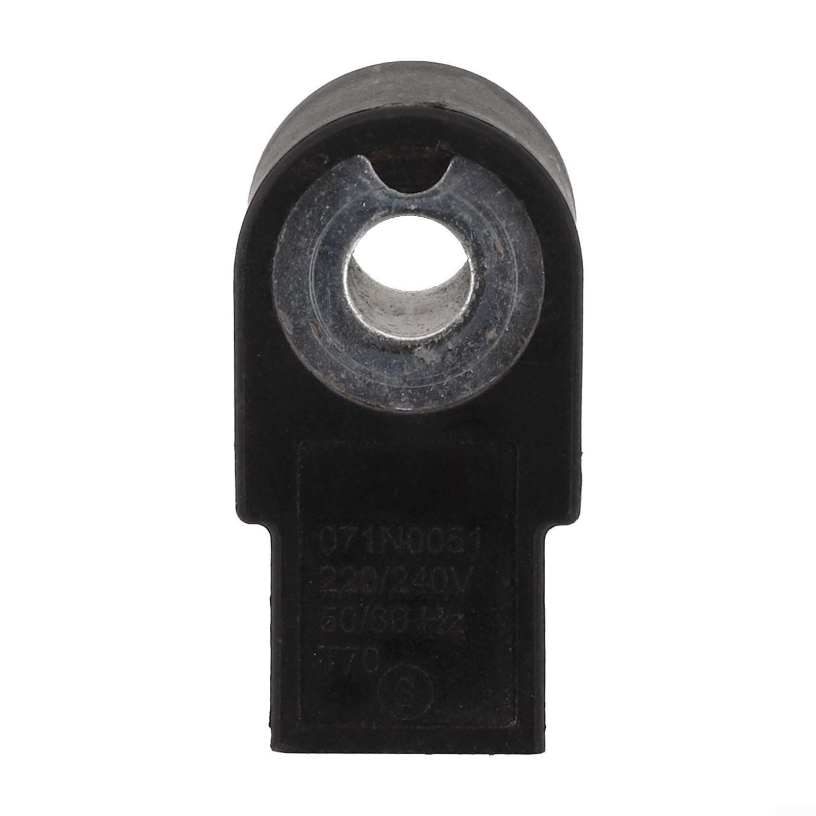 240 V Kraftstoffpumpen-Magnetspule, kompatibel mit 071N0051, Metallkonstruktion für Automobil- und Industrieanwendungen, einfache Installation, Schwarz, 5 x 3 x 2 cm